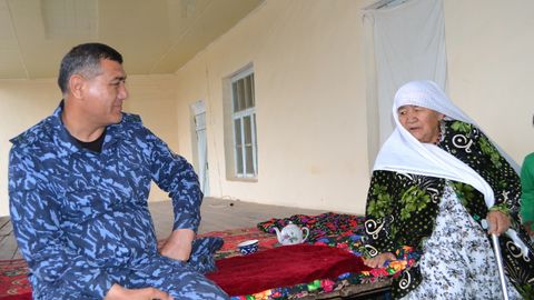 Surxondaryoda IIB rahbariyati ekstremistik oqimga qo‘shilgani uchun jazo muddatini o‘tab kelganlar xonadonini yo‘qlamoqda