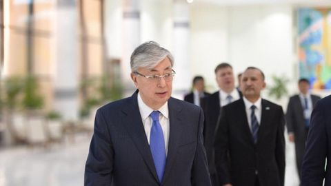 Ko‘ksaroyda Qozog‘iston prezidentini rasmiy kutib olish marosimi bo‘lib o‘tdi (video)