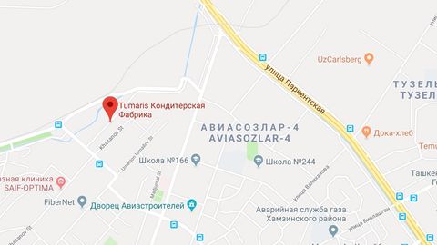 Тошкентдаги ТUMARIS қандолат фабрикаси ерини олиб қўйишгани учун ҳокимиятни судга бериб, 2 млрд сўмдан ортиқ товон пули талаб қилди