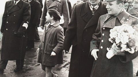 Тарихий сурат: Шароф Рашидов ва Юрий Гагарин