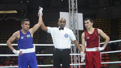 Miraziz Mirzahalilov Osiyo chempionatini qirg‘izistonlik raqibi ustidan g‘alaba bilan boshladi (video)