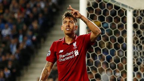 Roberto Firmino Chempionlar Ligasida gol urish bo‘yicha Saloh va Manega yetib oldi