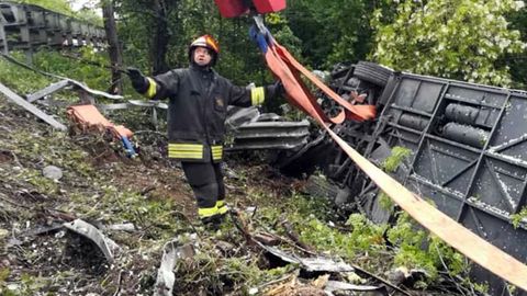 Italiyada rossiyalik turistlar avtobusi halokatga uchradi, 1 kishi qurbon bo‘ldi