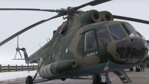 Ukrainada harbiy vertolyot qulashi oqibatida 5 kishi halok bo‘ldi