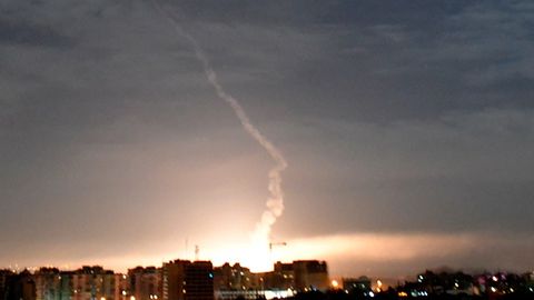 Isroil Suriyaga raketa zarbasi berdi