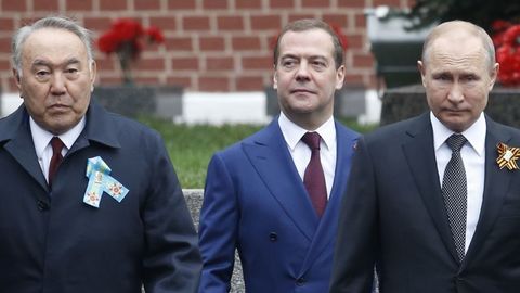 Putin va Nazarboyev Shavkat Mirziyoyevni G‘alabaning 74 yilligi munosabati bilan qutladi