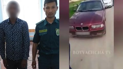ЙПХ ходимини машинаси капотида «сайр қилдиргани» учун 10 суткага қамалган қашқадарёлик ҳақоратли сўзлари учун яна 5 сутка «олди»