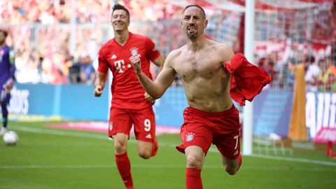 Frank Riberi “Bavariya”dagi faoliyatini Bundesliga tarixiga kirgan holda yakunladi