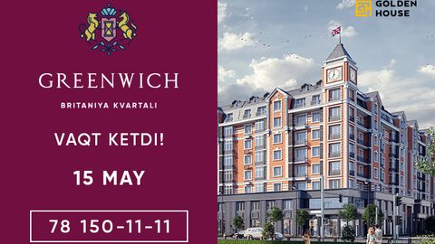 Greenwich Britaniya kvartali — Golden House’dan yangi loyiha