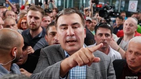 Zelenskiy Saakashvili bilan hamkorlik qilishi istisno etilmadi