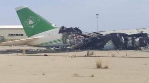 Liviyada An-124 samolyoti portlatildi