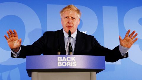 Boris Jonson yosh sevgilisi bilan janjallashdi