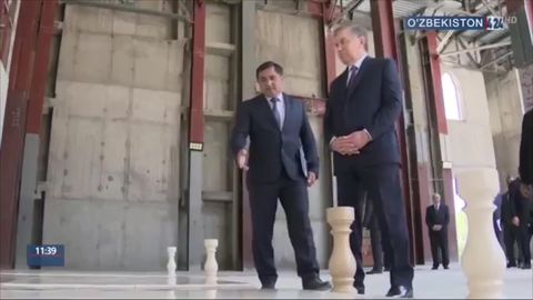 Shavkat Mirziyoyev Islom sivilizatsiyasi markazi qurilishi bilan tanishdi (video)