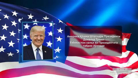 Donald Tramp Shavkat Mirziyoyevni Ramazon hayiti bilan tabrikladi