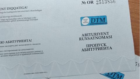 “Abituriyentlar ruxsatnomasi”ni 24/7 rejimida Davlat xizmatlari markazlari orqali olish mumkin