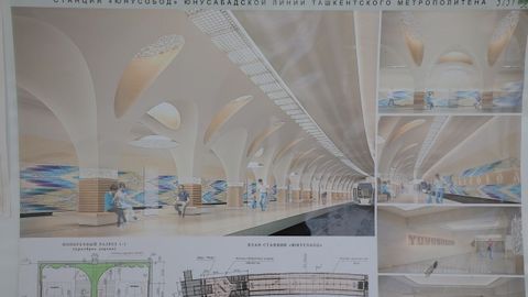 «Юнусобод» метро йўлининг иккинчи линиясида бурғулаш ишлари бошланди