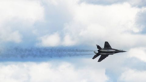 Ozarbayjon harbiy havo kuchlariga tegishli MiG-29 samolyoti dengizga quladi