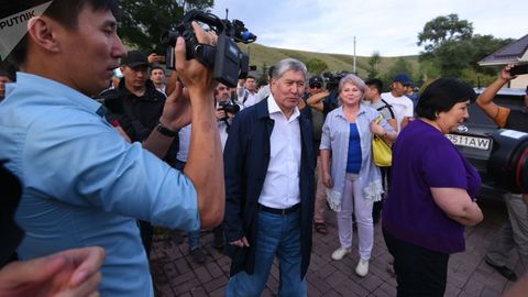 Atambayev kelasi haftada Rossiyaga uchishni rejalashtirgan