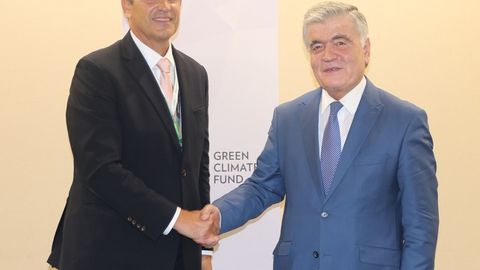 Tashqi ishlar vaziri o‘rinbosari Ilhom Ne’matov Yashil iqlim fondi direktori o‘rinbosari bilan muzokara o’tkazdi