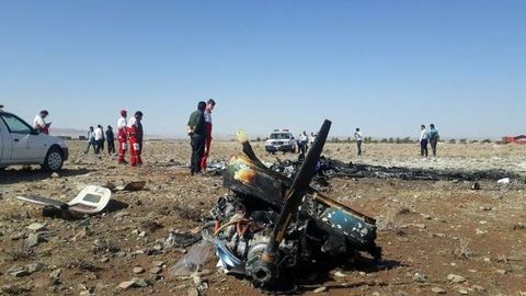 Эрон шимолида ўқув самолёти ҳалокатга учради