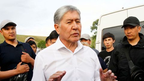 Atambayev va uning oilasiga tegishli bo‘lgan 135 ta mol-mulk xatlab qo‘yildi
