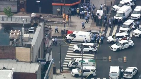 Filadelfiyada sodir bo‘lgan otishma oqibatida olti nafar politsiyachi jarohatlandi (video)