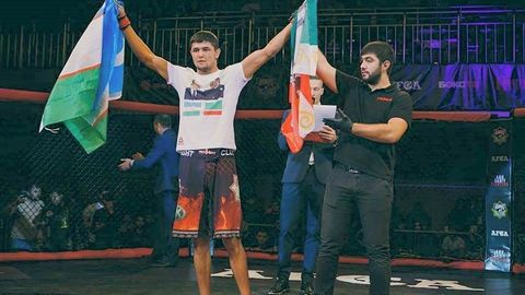 O‘zbekistonlik MMA jangchisining bayroq ko‘tarishiga qarshilik qilgan qirg‘izistonlik hakam uzr so‘radi