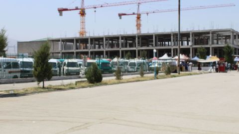 Samarqandda 7 qavatli avtoturargoh barpo etilmoqda