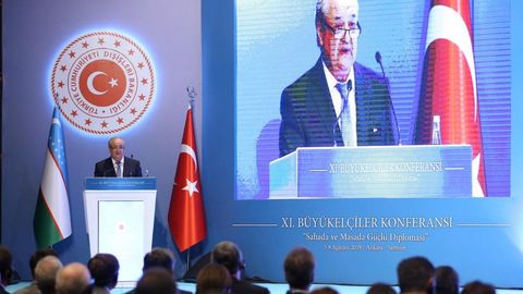 Abdulaziz Komilov Turkiya elchilarining 11 yillik konferensiyasida ishtirok etdi