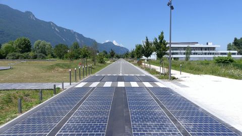 Fransiyada uch yil avval ochilgan quyosh batareyali yo‘l ishdan chiqdi