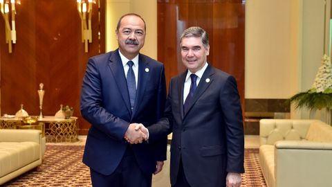 Abdulla Aripov Gurbanguli Berdimuhamedov bilan uchrashdi