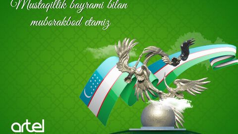 Artel kompaniyasi barchangizni Mustaqillik bayrami bilan qutlaydi