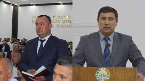 Surxondaryoning Sariosiyo va Uzun tumanlariga yangi hokimlar tayinlandi