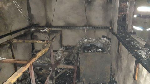 Chilonzorda sauna yonib ketdi. Bir kishi qutqarib qolingan