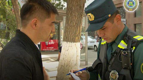 Toshkentda YPX xodimlari bodi-kamera bilan ishlashni boshladi