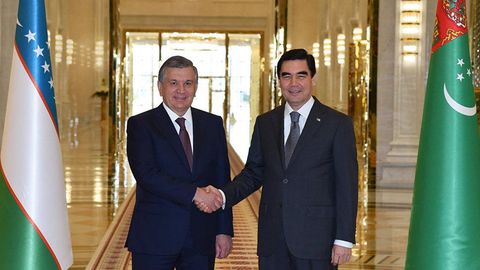 Шавкат Мирзиёев Гурбангули Бердимуҳамедовни Мустақиллик куни билан табриклади