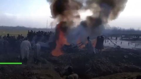 Hindiston Kashmirda o‘z vertolyotini urib tushirganini tan oldi