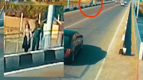 Миллий гвардия ходими томонидан қутқарилган қиз аслида кўприкдан сакрамоқчи бўлмагани аниқланди