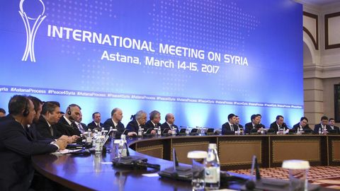 Эрон президенти Суриядаги вазиятни ҳал этиш учун Остона форматидаги учрашувлар ўтказилиши зарурлигини қайд этди
