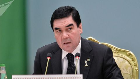 Гурбангули Бердимуҳаммедов ТАПИ газ қувури сабаб мамлакат бош вазири ўринбосарига қаттиқ ҳайфсан берди