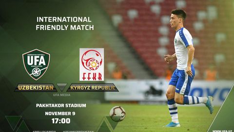 O‘zbekiston—Qirg‘iziston uchrashuvi chiptalari sotuvga chiqarildi