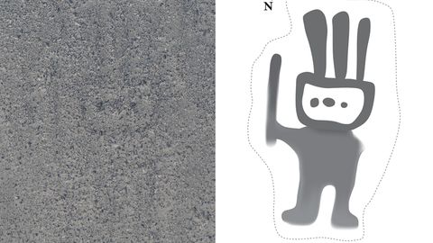 Перу чўлларидан яна улкан жумбоқли суратлар топилди