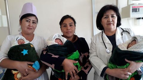 Xovosda tug‘ilgan 3 egizakka Shavkat, Miromon va Mirziyo deb ism qo‘yildi