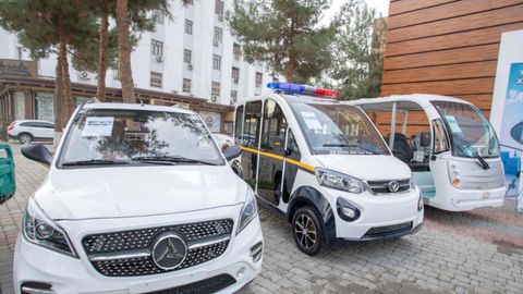 Andijon shahrida IIB xodimlari uchun maxsus elektromobillar sinovdan o‘tkaziladi