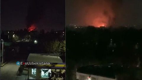 Sergelida ishlab chiqarish sexida yong‘in chiqdi (video)