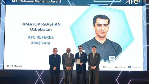 Равшан Эрматов ҳакамлик фаолиятини якунлади