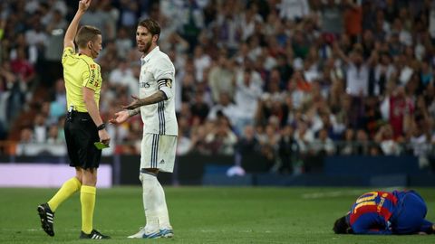 «Барселона» — «Реал» учрашувини бошқариб борадиган ҳакам маълум бўлди. У Рамосни икки бор четлатган