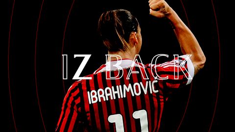 Zlatan Ibragimovich “Milan”ga qaytdi