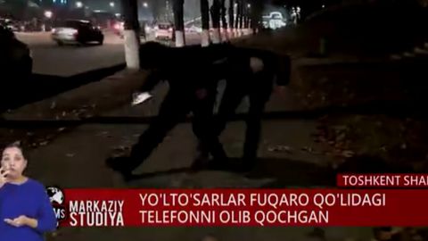 Chilonzorda 300 ming so‘mlik telefon o‘g‘irlagan talonchilar 10 yilga qamalishi mumkin (video)