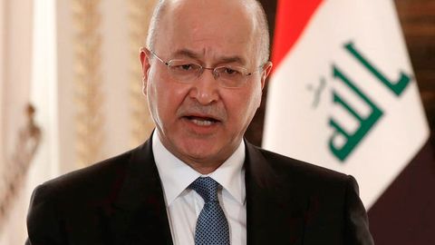 Iroq prezidenti parlamentdan uni iste’foga chiqarishni so‘radi